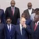 “What’s your password?” Russia-Africa summit, Sochi, Russia Oct 24, 2019